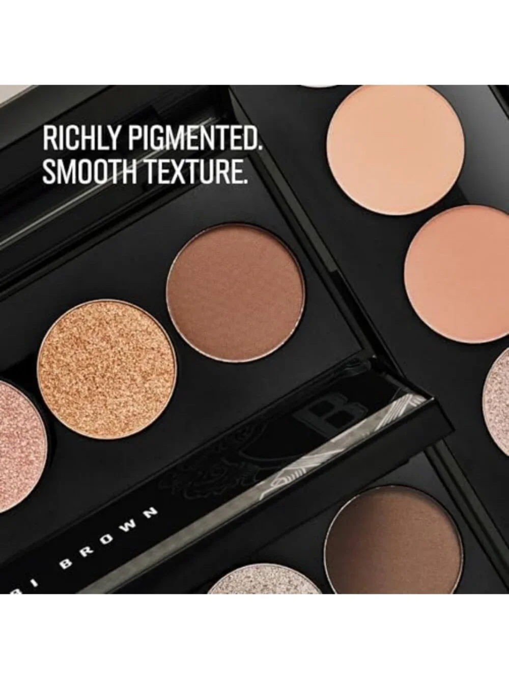 5-Shade Neutral Eyeshadow Palette | Matte & Metallic Shades for All Skin Tones